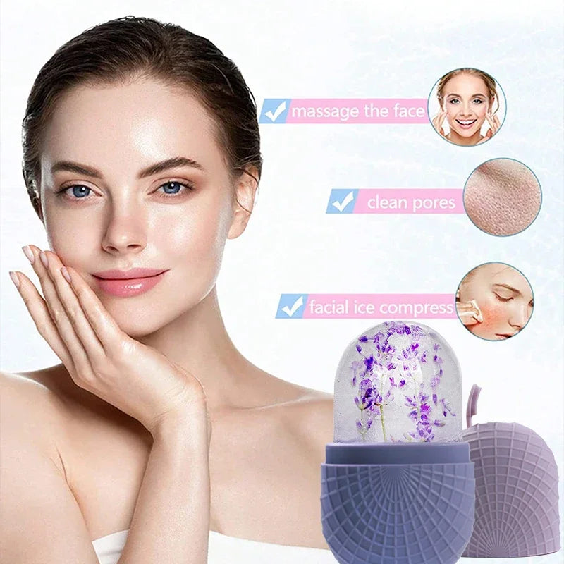 Reusable Silicone Ice Roller for Face & Eyes
