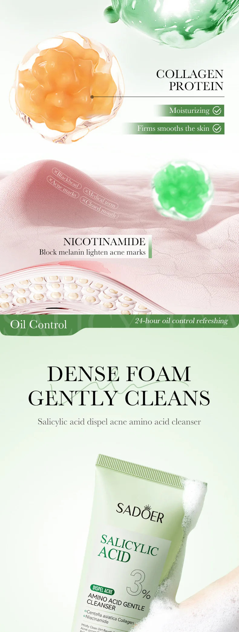 SADOER Salicylic Acid Cleanser (100g)